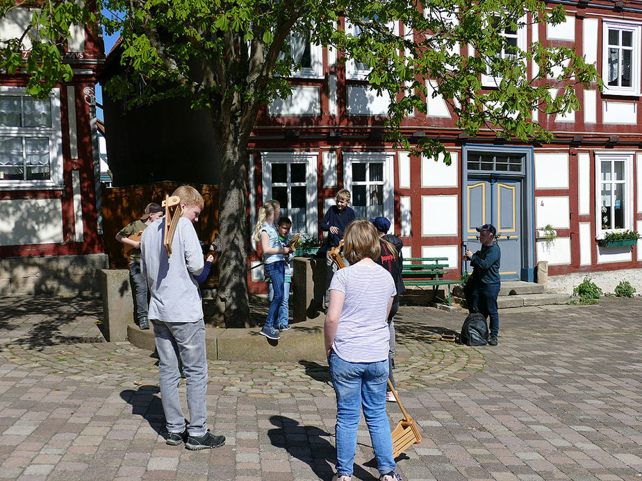 Rasseln in Naumburg - eine alte Ostertradition (Foto: Karl-Franz Thiede)